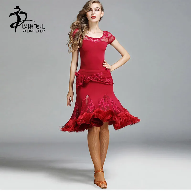 Платье для латинских танцев женский костюм одежда танцев|latin skirt|dress latinlatin dance dress |