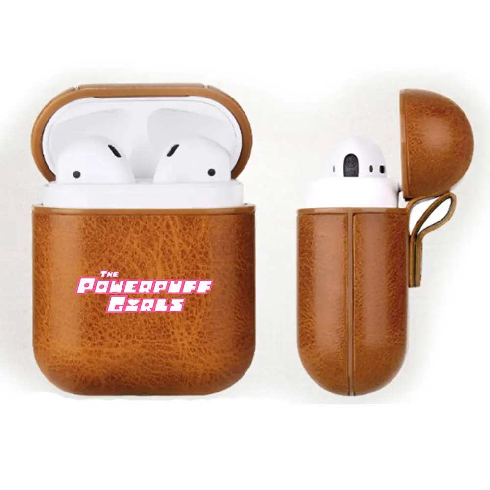 Powerpuff девушки цветут/пузыри/Buttercup кожа Bluetooth беспроводной Чехол для гарнитуры Apple