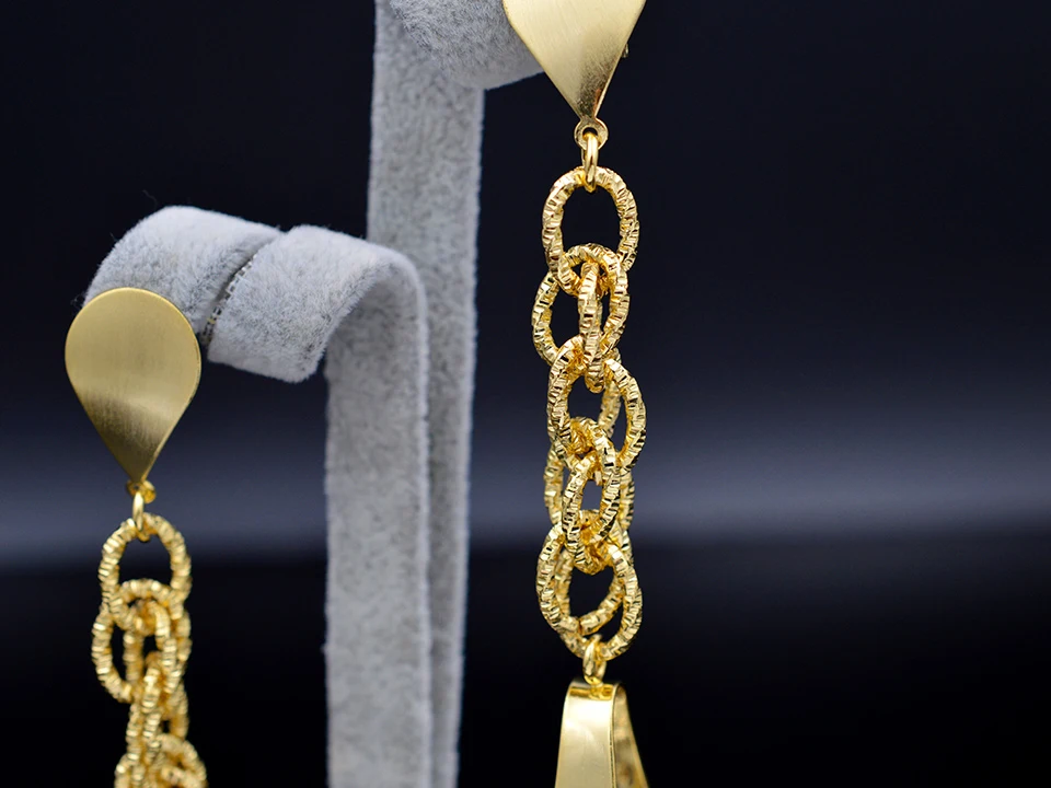 Sunny Jewelry,, серьги с большими шариками для женщин, длинные висячие серьги, Дубай, модные вечерние серьги, свадебные ювелирные изделия