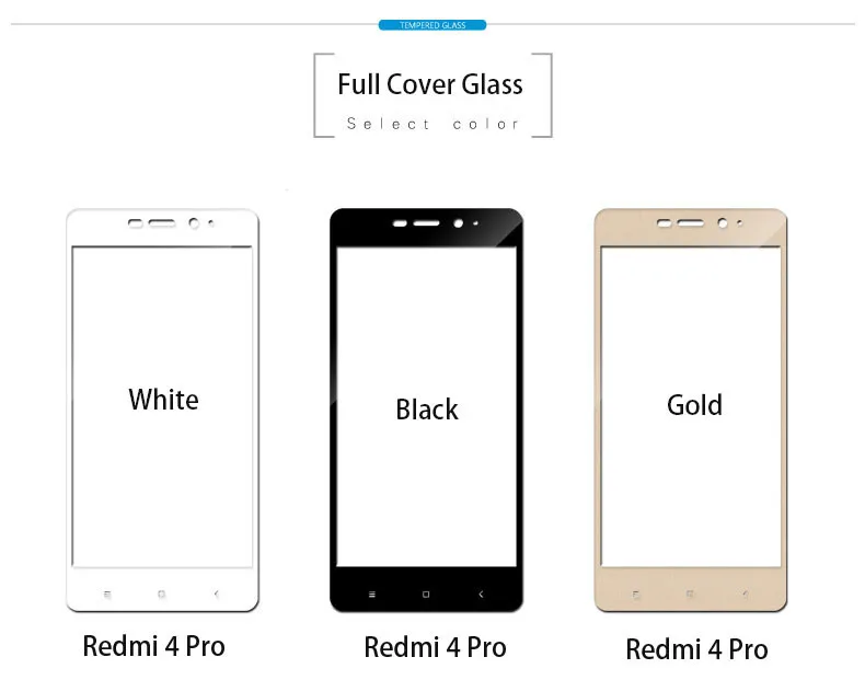 9H твердое защитное стекло на Redmi 4 Pro стекло на сяоми редми 4 про / ксиоми редми 4 про защитное покрытие для экрана закаленное стекло на Xiaomi Redmi 4 / стекло на сяоми редми 4 стекло