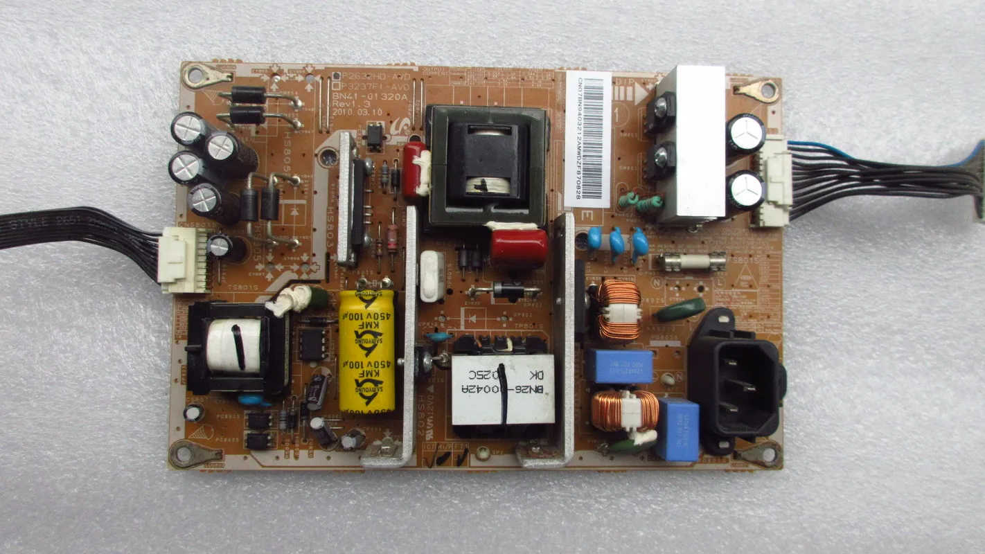 100% Оригинал Samsung LA32C360E1 плата питания BN41 01320A/B P2632HD AVD P3237F1 AVD|Детали холодильника| |
