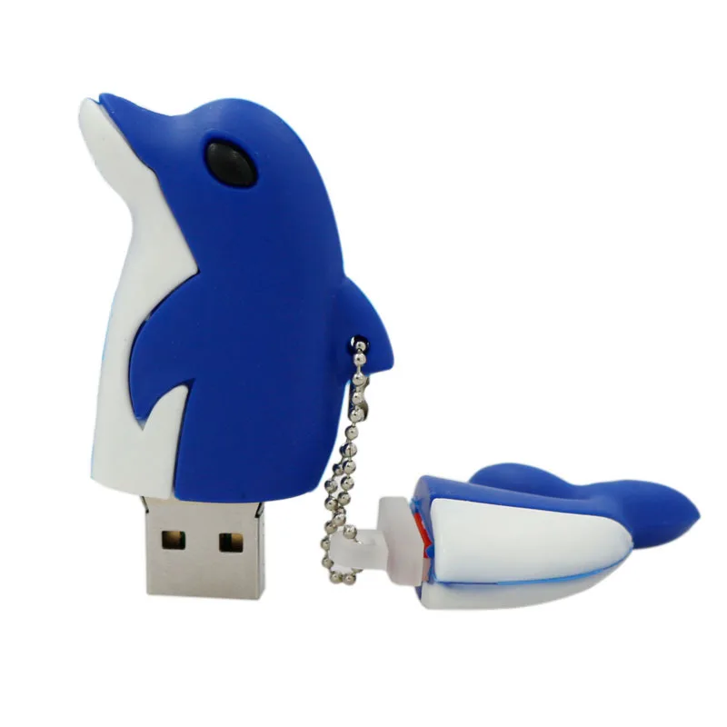 Garunk Pendrive mini dolphin pen drive 4G 8G 16G 32G мультяшная рыбка usb флеш накопитель уплотнение annimal