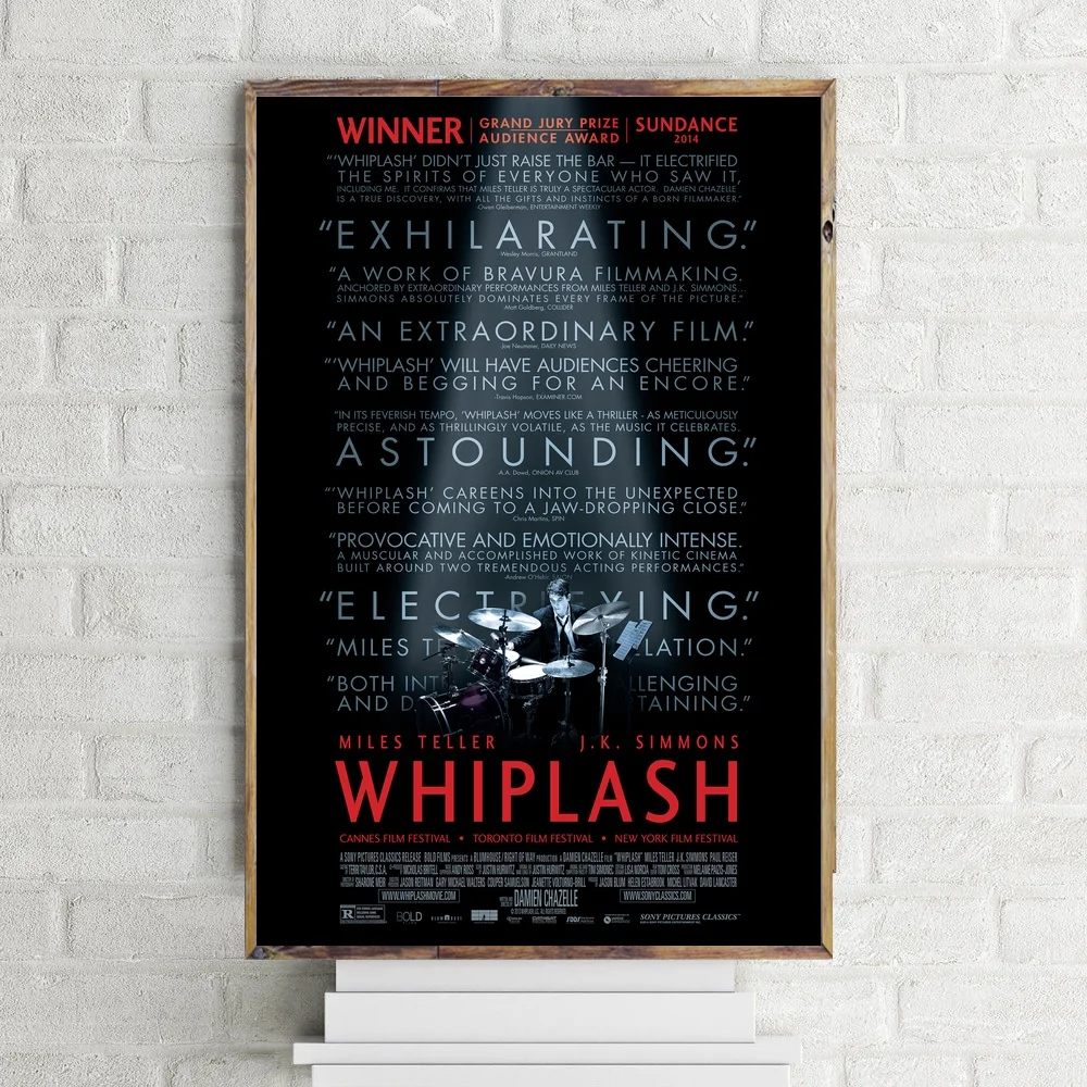 Whiplash Art Silk Movie Poster Wall Pictures for Living Room No Frame | Дом и сад