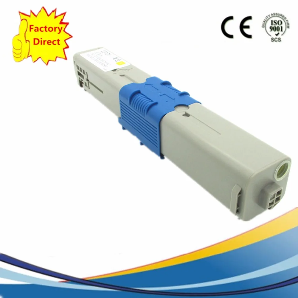 Сменный совместимый цветной картридж для принтера OKI MC562 MC561 MC 562 561 M C562 C561 44973508
