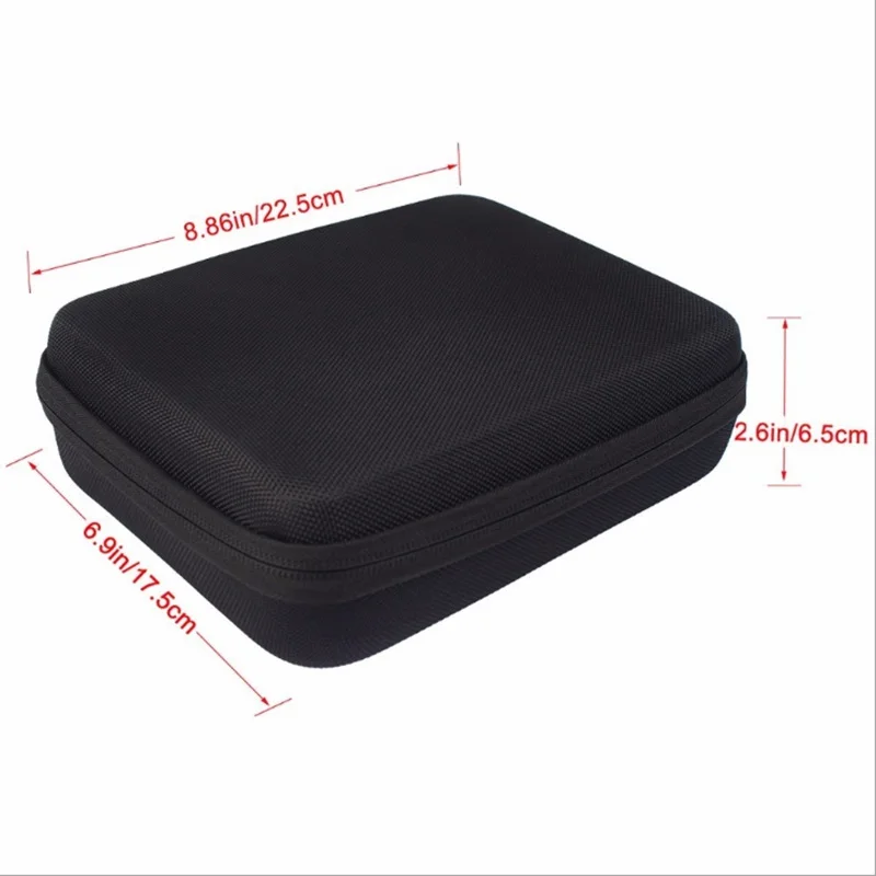 1pcs baofeng walkie talkie black handbag portable carrying bag case for bf 888s bf 999s uv 5r uv 9r uv82 uv 5re free global shipping