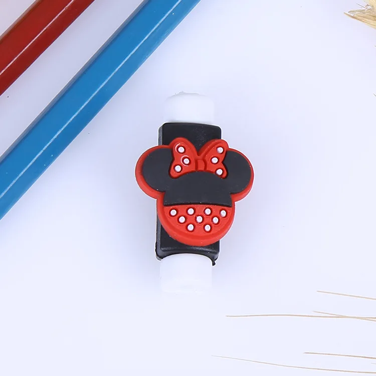 style 14 Микки Маус Анти-перелом мультфильм USB защитный кабель намотки Смарт настенный переключатель защиты для Iphone Android - Цвет: style 14