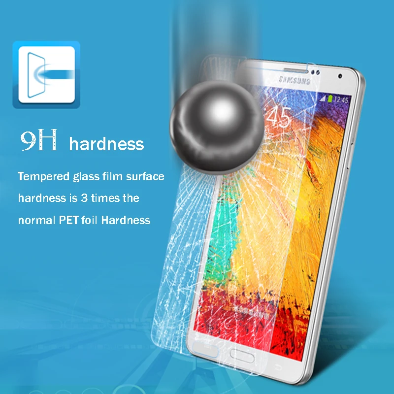 Baixin защитное закаленное стекло для Samsung Galaxy серии N7505 Note1 2 3 4 5|Защитные стёкла и