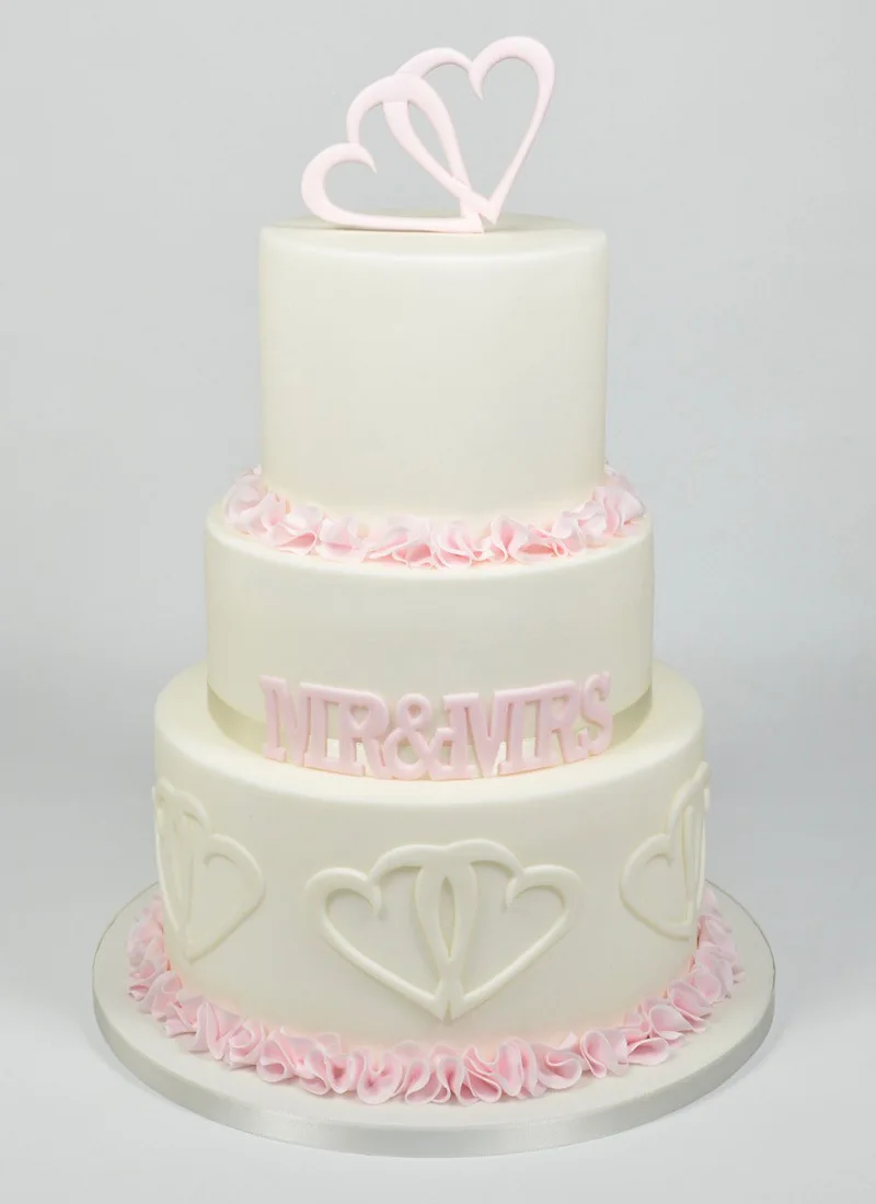 Двойной Топпер для торта в форме сердца шоколадные формы инструменты украшения с