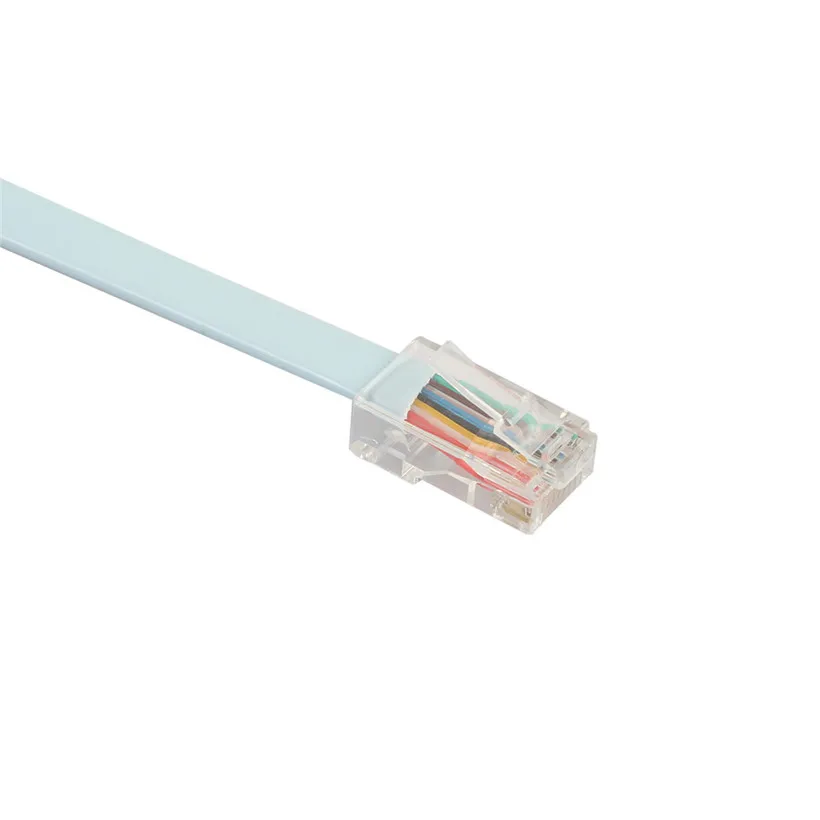 Расширенный 2018 компьютерные аксессуары новый консольный кабель RJ45 до DB9 CabConsole