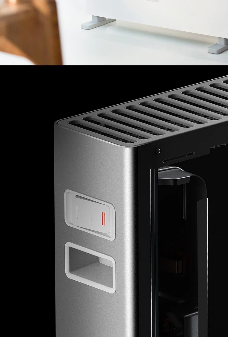Xiaomi Smartmi электрические обогреватели Быстрый конвекторный камин удобный тепловентилятор бесшумный энергосберегающий настенный обогреватель
