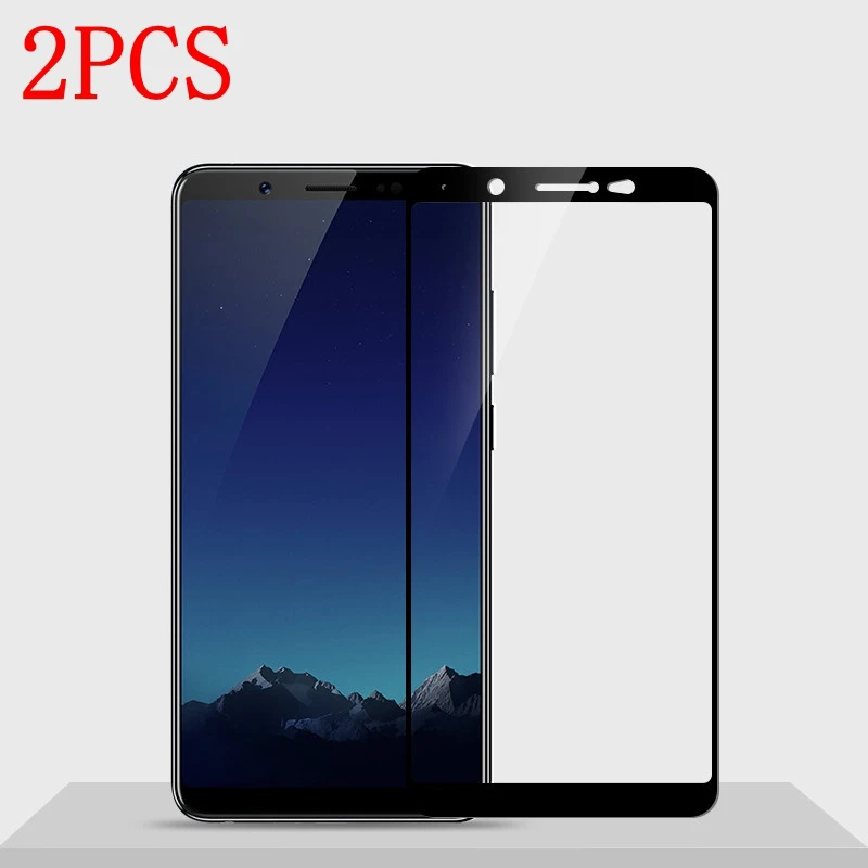 2 шт. полное покрытие закаленное стекло для Vivo V7 Plus Защитная пленка Y79
