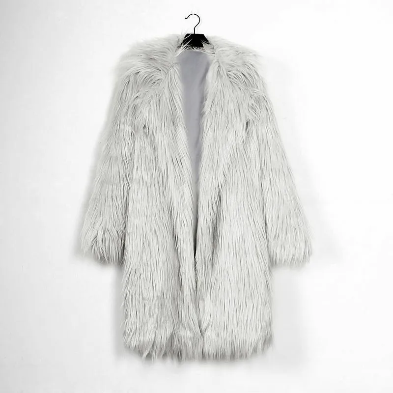 2018 LALA IKAI Одежда высшего качества Для женщин s толстые длинные пальто из