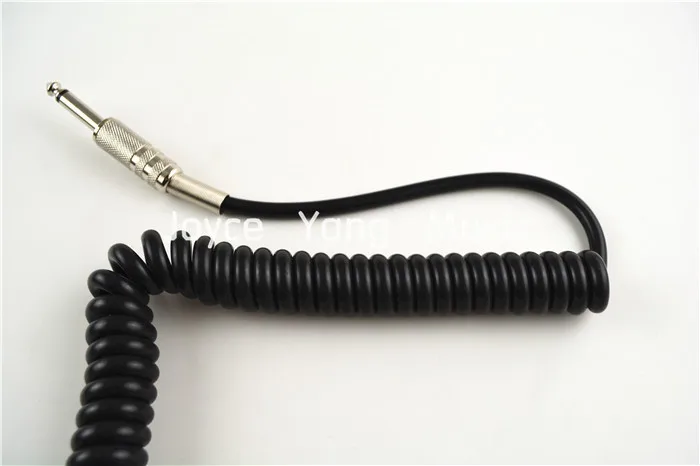 Кабель 15 футов/5 м для электрической гитары с катушкой в стиле ретро кабель Папа