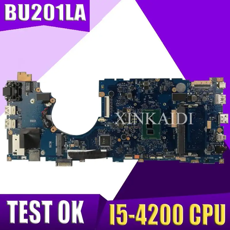 Материнская плата XinKaidi BU201LA для ноутбука стробопроцессор ASUS BU201 BU201L тестовая