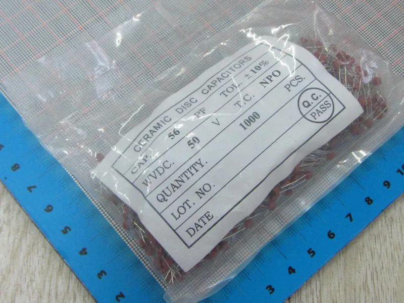 Керамический диэлектрический конденсатор 56PF 56P 50V dip керамические конденсаторы
