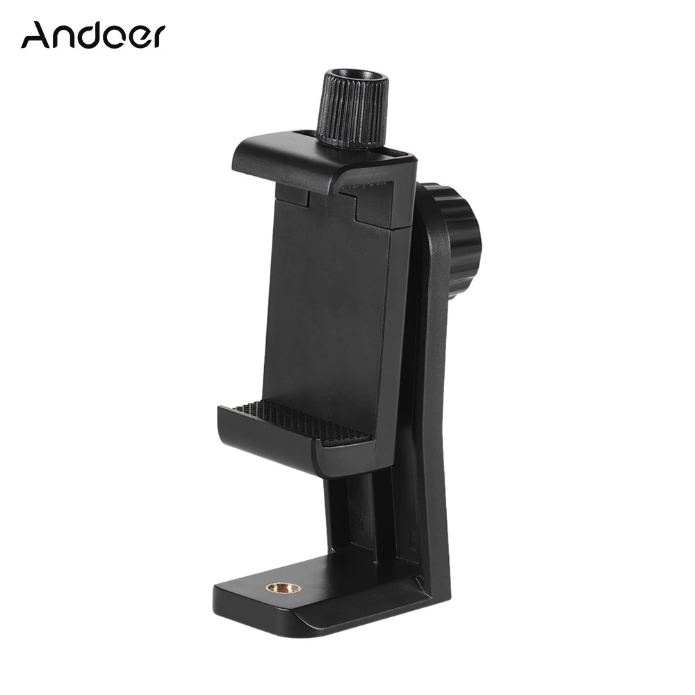 Держатель для смартфона Andoer CB1 подставка с зажимом рамка крепление iPhone Samsung Huawei