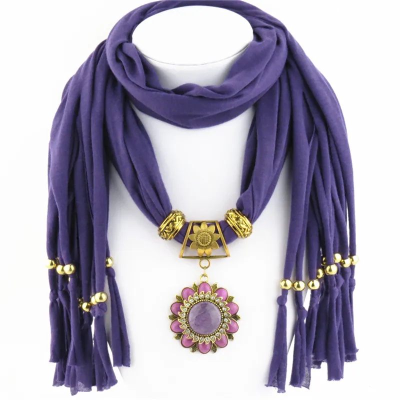 Новое поступление 2017 подвесной шарф женская мода этнический красочный цветок