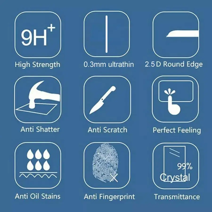 Закаленное стекло для экрана Защитная пленка iPhone 6 6Plus 7 P телефона aifon ipone 8 8P X 10 |