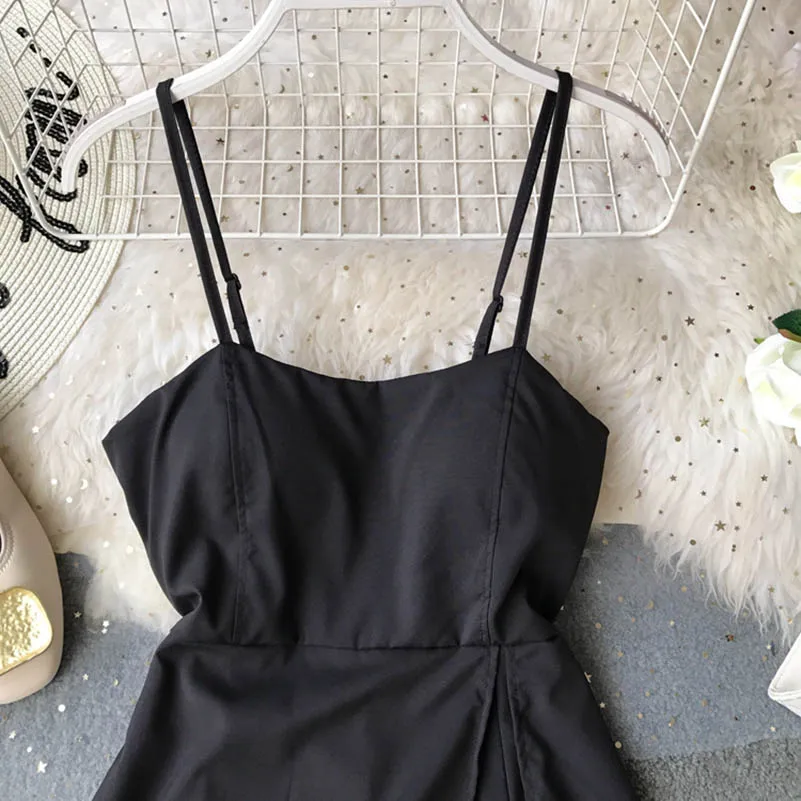 Летний комбинезон, женские шорты, шифон, без рукавов, стиль бохо, короткий пляжный комбинезон, сарафан, повседневный комбинезон, комбинезон