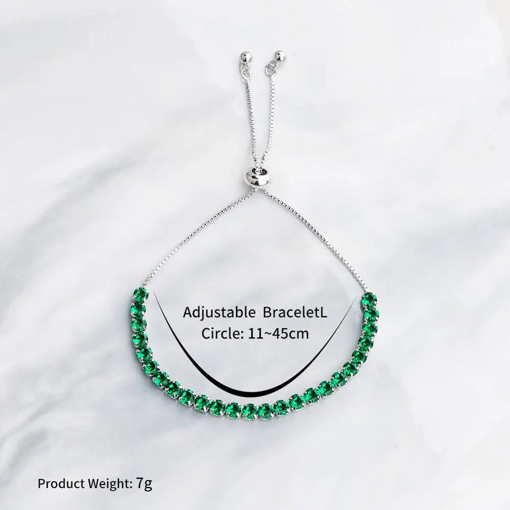 Шарм Циркон браслет для женщин Регулируемые Браслеты Mujer медные женские браслеты