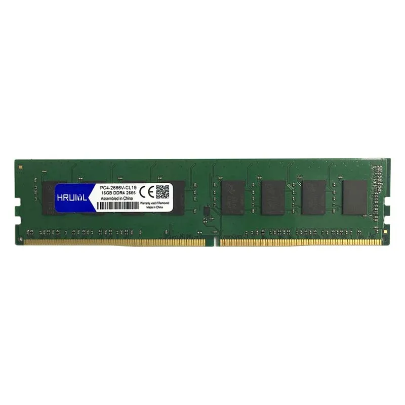 Материнская плата HRUIYL ddr 4 ГБ 8 16 2666 в МГц ddr4 память для компьютера dimm|Оперативная