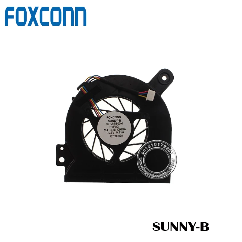 Новый вентилятор охлаждения процессора FOXCONN SUNNY B NFB65B05H F1FA3 DV5V 0.25A J263C001| |