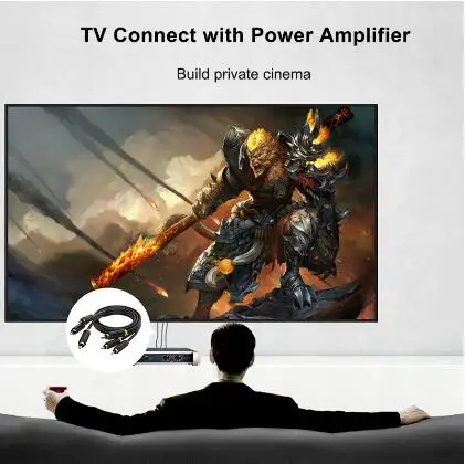 Vention 3 RCA на 3RCA кабель позолоченный папа-папа av-кабель 1 м 5 2 разъем видео для STB DVD TV