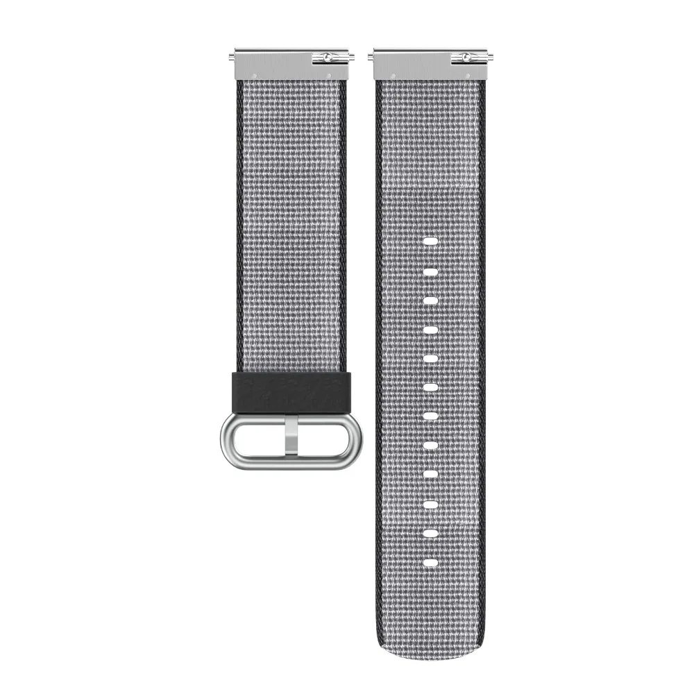 Наружная нейлоновая плетеная холщовая ткань Quick Release Watch Band для Fitbit Versa Lite/Fitbit