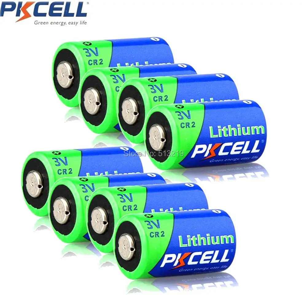 8 шт. * PKCELL CR2 15270 CR15H270 3 в 850 мАч В литиевая батарея для камеры медицинское