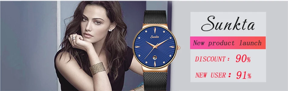 SUNKTA, модные, простые, стильные, женские часы, Лидирующий бренд, Роскошные, керамические, кварцевые часы, женские, браслет, часы, MS, Zegarek Damski