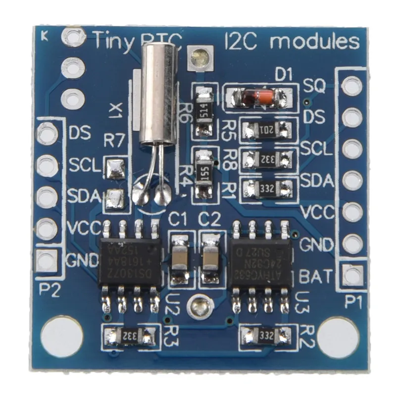 I2C DS1307 модуль часов в реальном времени для Arduino Tiny RTC|module clock|module for arduinomodule i2c |