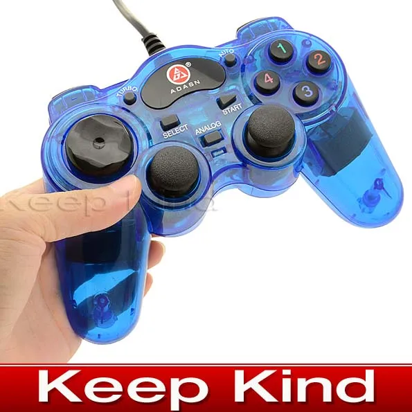 Freeshipping Двойной Контроллер Шок USB PC Gamepad Джойстик Для Win 7/Win 8/Win 10 ALP019 | Электроника