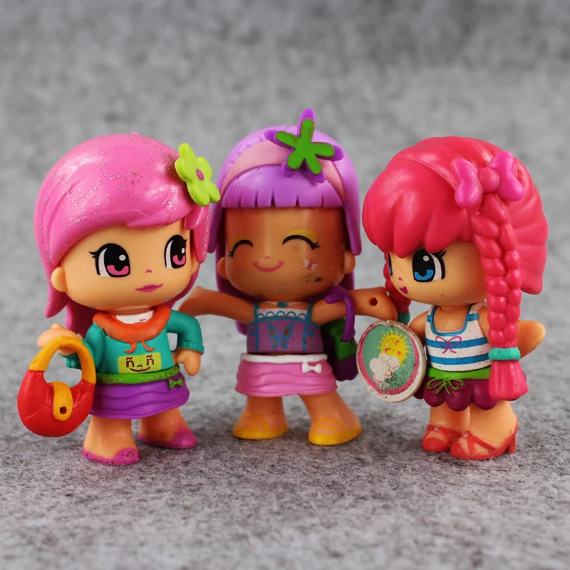 8 см мини шт./лот Новые Игрушки для маленьких девочек маленькие Запираемые