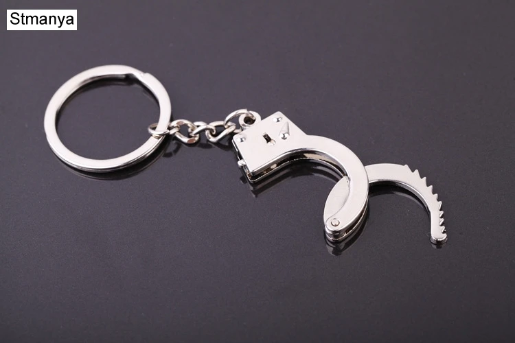 Лидер продаж брелок наручники для ключей автомобиля кольцо моделирование