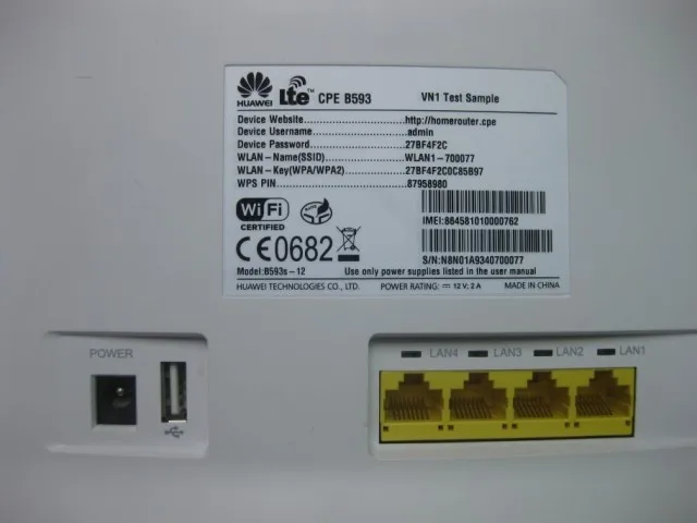 Разблокированный роутер Huawei 150 м 4G Lte Mifi CPE Dongel wi-fi B593 pk b880 b890 b1 | Компьютеры и офис