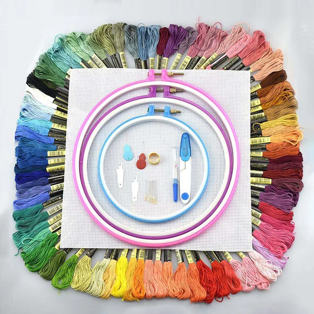 Набор игл для вышивания шпилек украшения дома нитей набор вязания женщин и мам