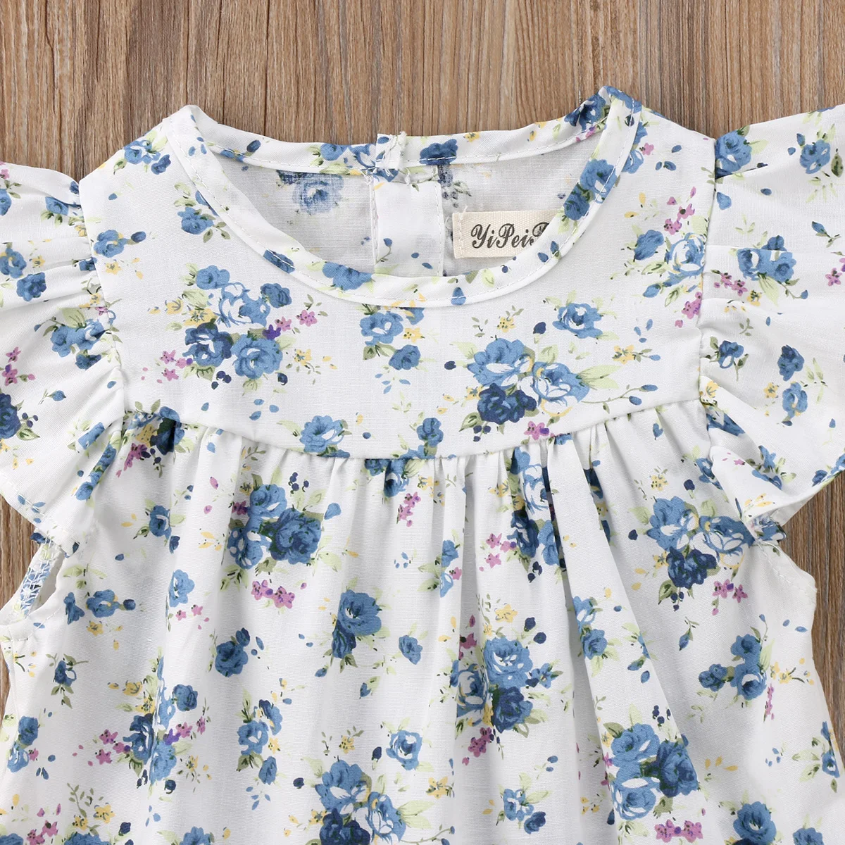 Baby Little Girl Sleeveless Dress Party Wedding Floral Princess Clothes | Детская одежда и обувь