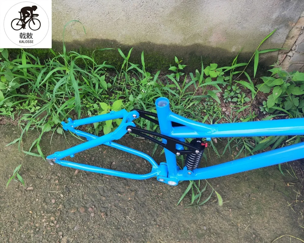 Kalosse рама для горного велосипеда 27,5 er 27,5X17 дюймов MTB рама полная подвеска рама