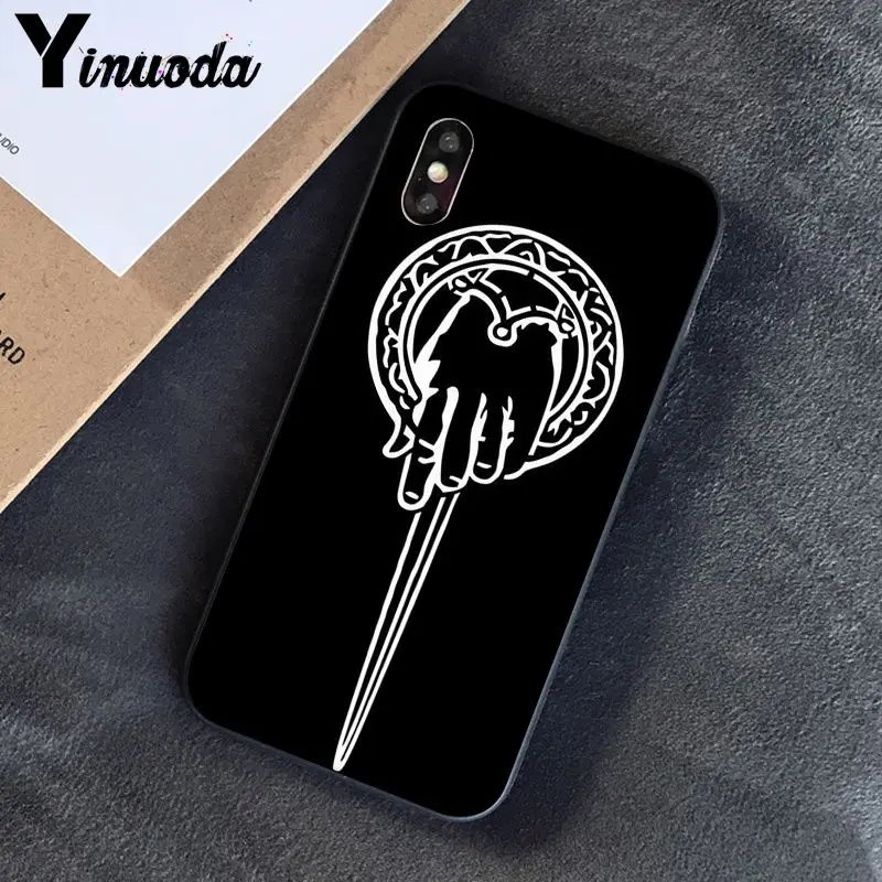 A8 Yinuoda Игра престолов дом Старк DIY окрашенный красивый чехол для телефона для Apple iPhone 8 7 6 6S Plus X XS MAX 5 5S SE XR чехол - Цвет: A8