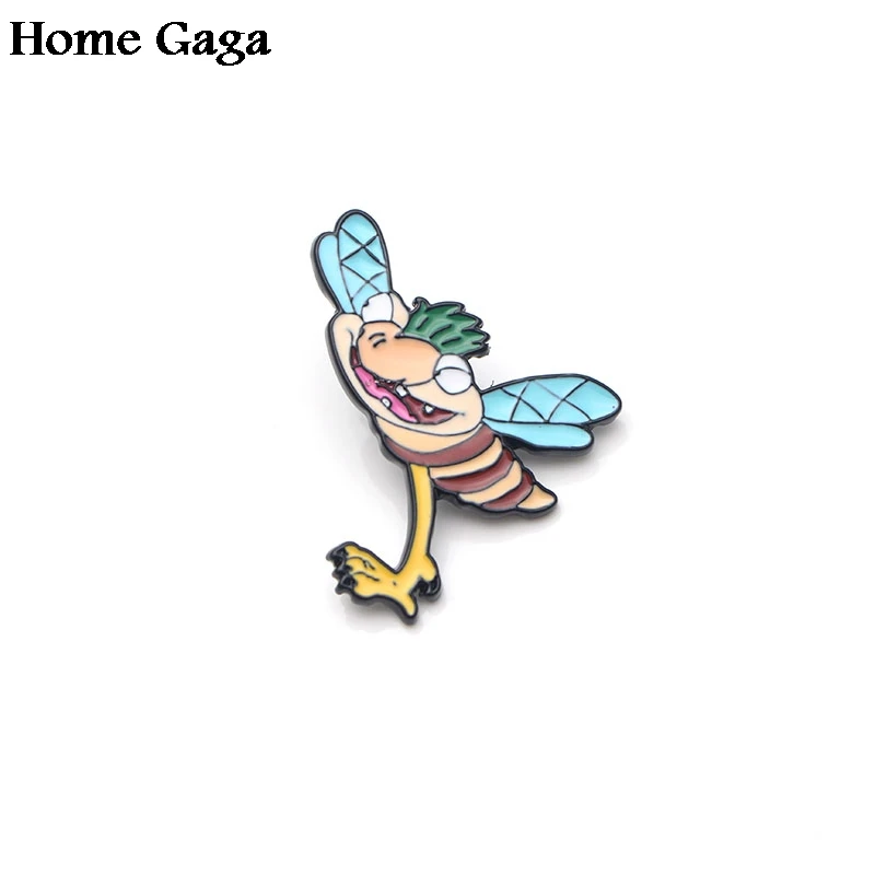 Homegaga ааааа! Настоящие Монстры! Zimbo Krumm втулка цинк галстук булавки одежда броши для мужчин и женщин шляпа Декоративные значки медаль D1327 - Цвет: 5