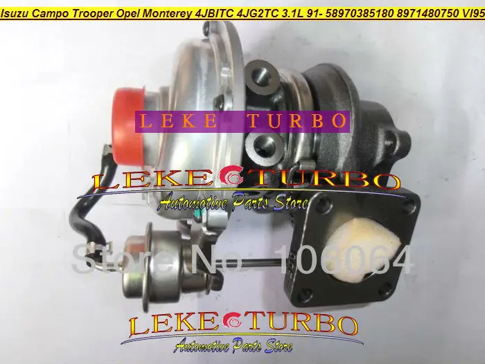 RHB5 VI95 8970385180 8970385181 ВА 180027 Турбокомпрессор для ISUZU Trooper Opel Monterey 4JB1T 4JB1TC 4JG2TC P756-TC 3.1L