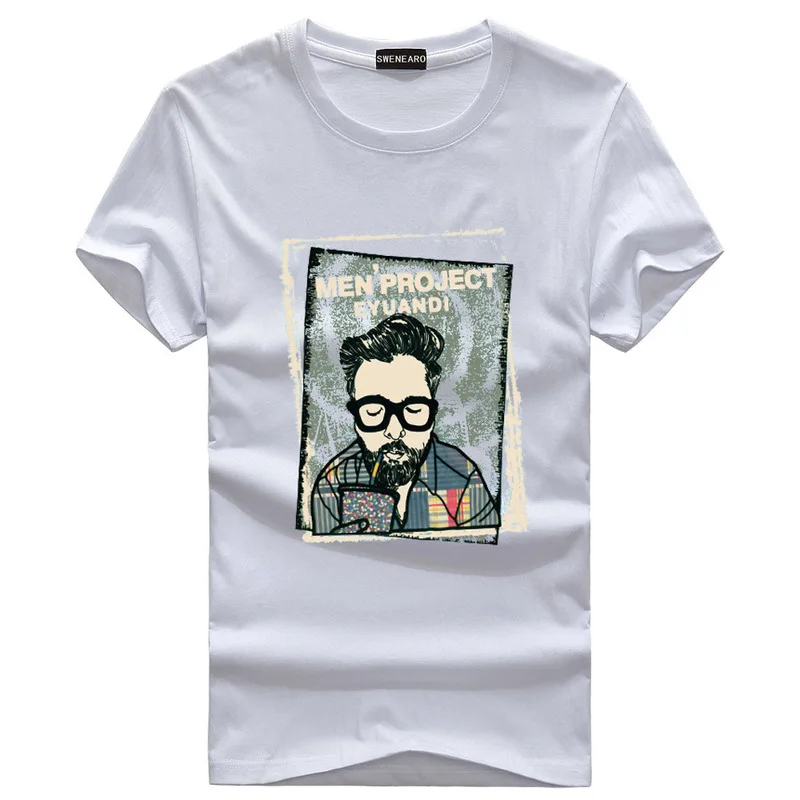 Мужская футболка в стиле хип-хоп летняя уличная японском Харадзюку со старым