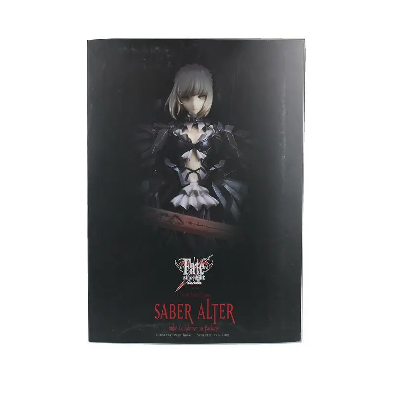 Японское аниме GSC Fate Stay Night Saber Alter Huke 33 см Saber Huke ПВХ фигурка Аниме кукла модель игрушки подарок - Цвет: withbox