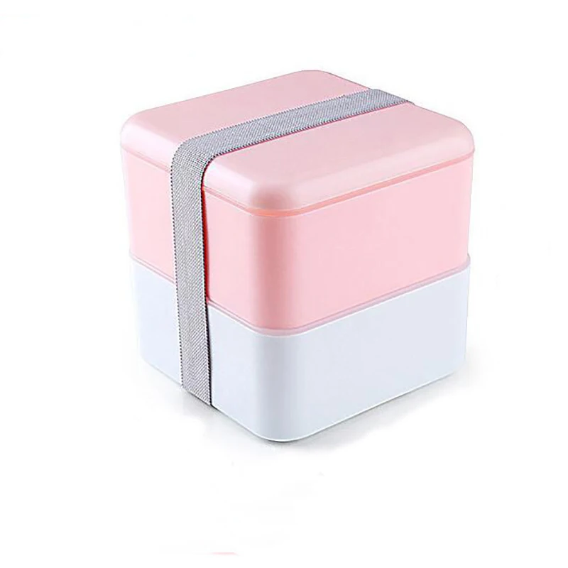ONEUP Ланч-бокс в японском стиле Bento box Теплоизоляционный экологичный Герметичный портативный контейнер для хранения еды Microwavable