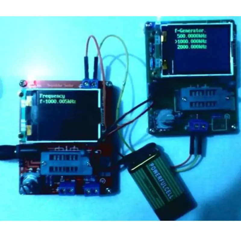 Diy Mega328 Транзистор тестер LCR Емкость ESR метр ШИМ DIY TFT lcd генератор