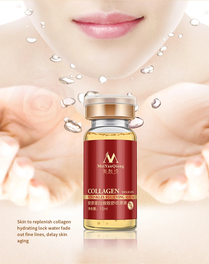 Коллагеновая сыворотка acido hialuronico wonder essence уход за кожей лица против старения против морщин увлажняющий отбеливающий антиарругаз крем