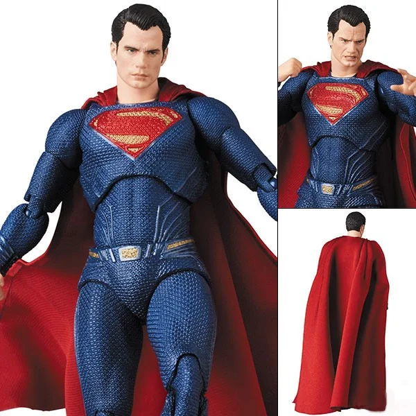 16 см DC Супермен MAFEX 057 Лига Справедливости Супермен фигурка Коллекция Модель BJD подарок игрушки