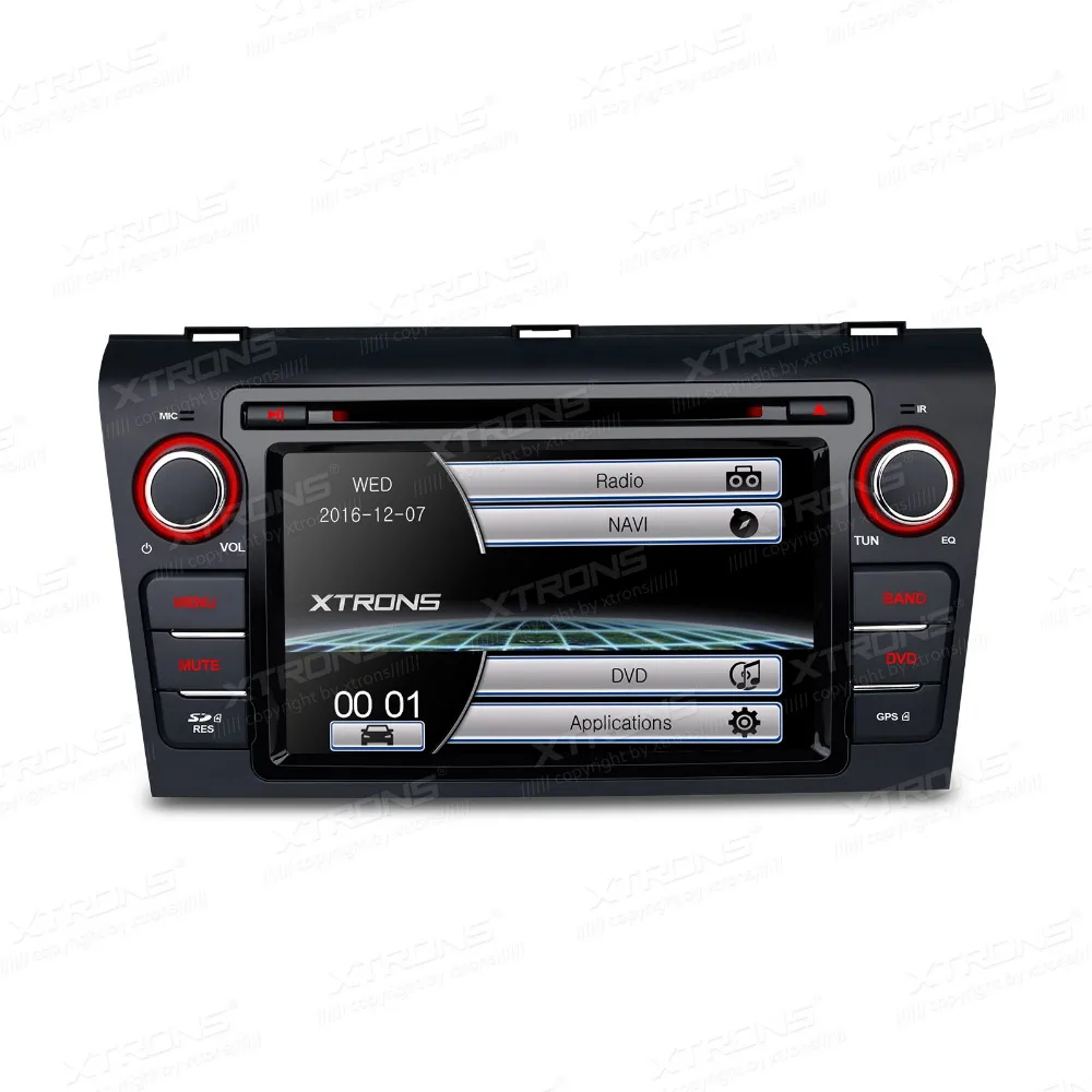 XTRONS 7 дюймов HD цифровой сенсорный экран автомобильный dvd плеер с экраном GPS Navigaton