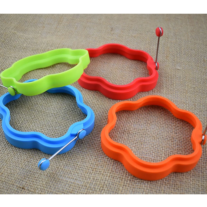 Мини Горячий жареный яичный торт чайник Силиконовое кольцо инструмент форма для