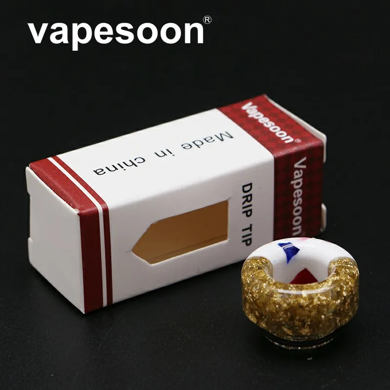 

VapeSoon Newest 810 Resin Candy Drip Tip For 810 Atomizer Such As TFV8 BIG BABY TFV12 Atomizer